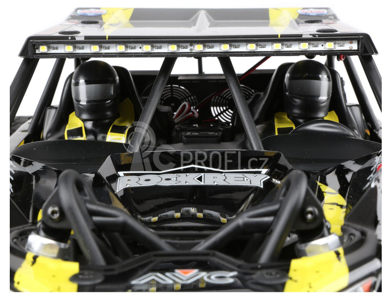 Losi Rock Rey Rock Racer 1:10 4WD AVC RTR žlutý