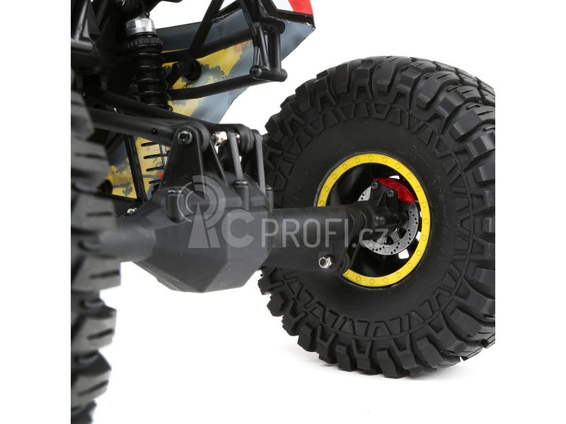 Losi Rock Rey Rock Racer 1:10 4WD AVC RTR žlutý