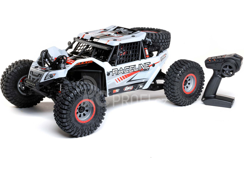 RC auto Losi Super Rock Rey V2 1:6 4WD RTR, bílá