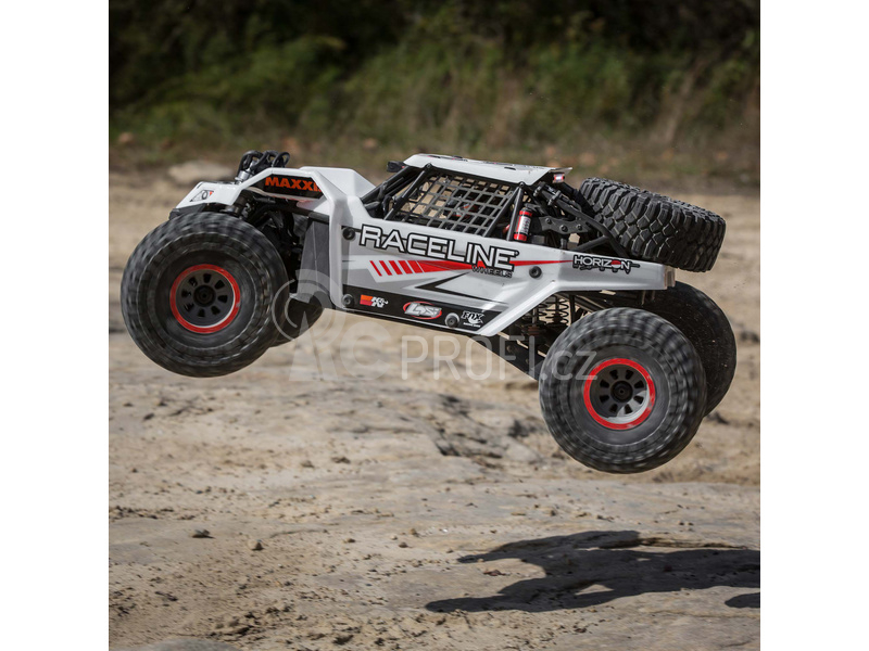 RC auto Losi Super Rock Rey V2 1:6 4WD RTR, bílá