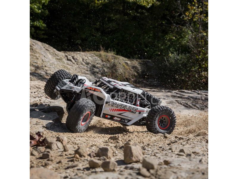 RC auto Losi Super Rock Rey V2 1:6 4WD RTR, bílá