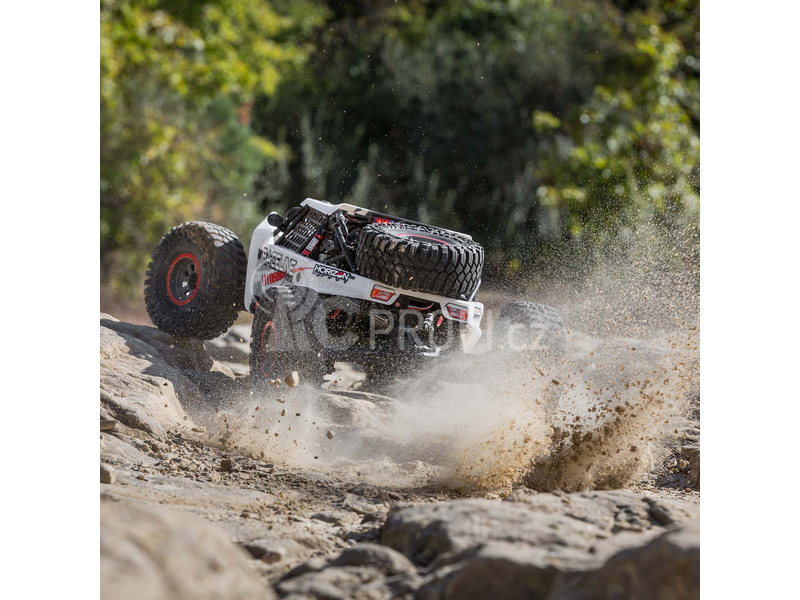 RC auto Losi Super Rock Rey V2 1:6 4WD RTR, bílá