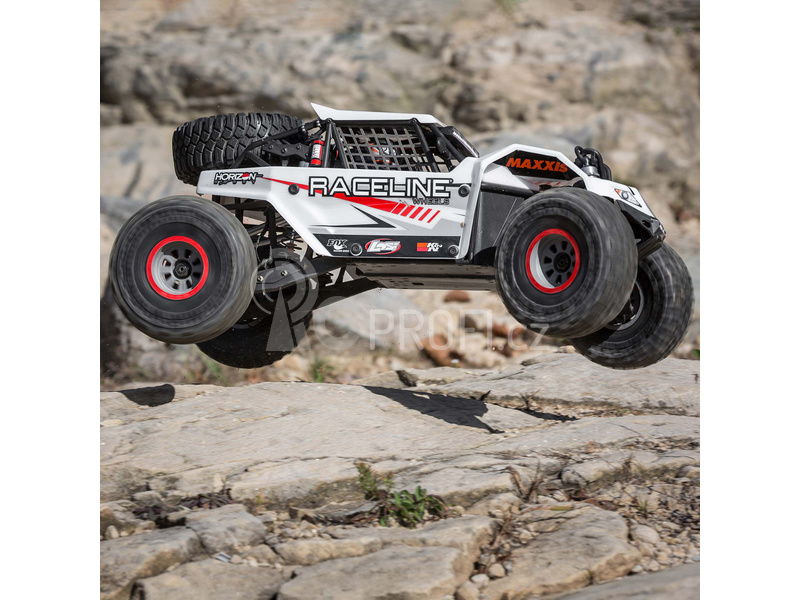 RC auto Losi Super Rock Rey V2 1:6 4WD RTR, bílá