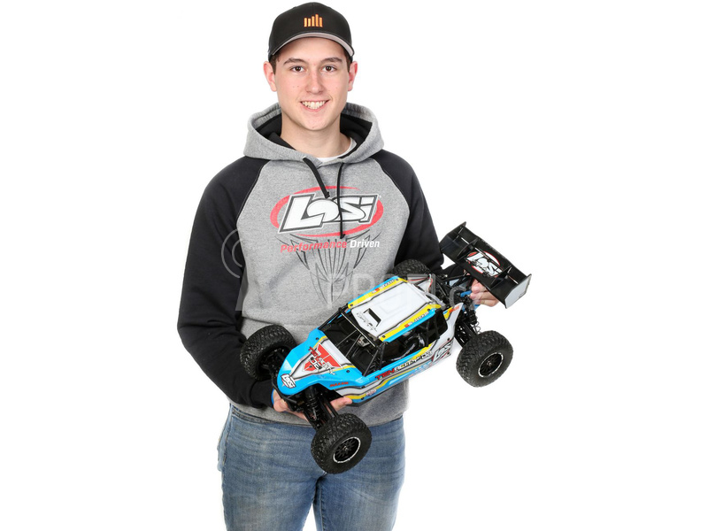 Losi Tenacity Desert Buggy 1:10 4WD RTR AVC červená