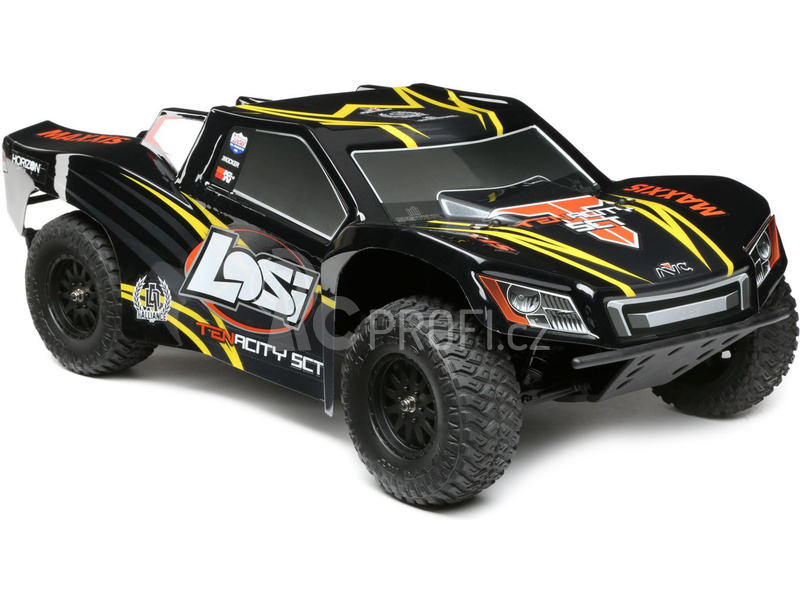 Losi Tenacity SCT 1:10 4WD RTR AVC černá