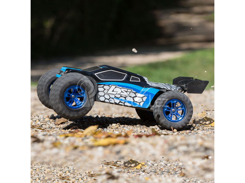 Losi Tenacity-T Truggy 1:10 4WD RTR AVC modrá