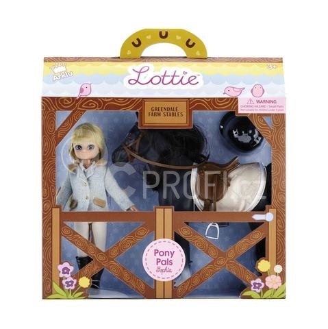 Lottie Panenka žokejka s koněm