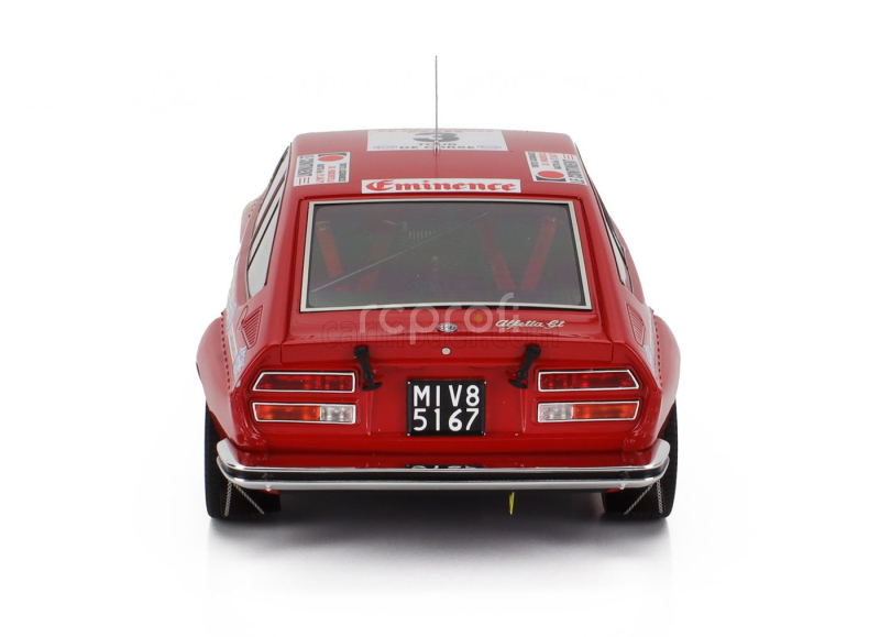 Ls-collectibles Alfa romeo Alfetta Gt Gr.2 (night Version) N 3 3rd Rally Tour De Course 1975 Jean Claude Andruet - Yves Jouanny 1:18 Červená Černá