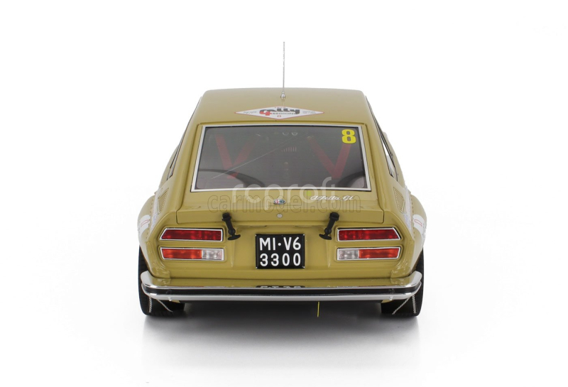 Ls-collectibles Alfa romeo Alfetta Gt Gr.2 (night Version) N 8 4th Rally Quattro Regioni 1975 Francesco Svizzero - Gianfranco Masetto 1:18 Giallo Piper Žlutá Černá