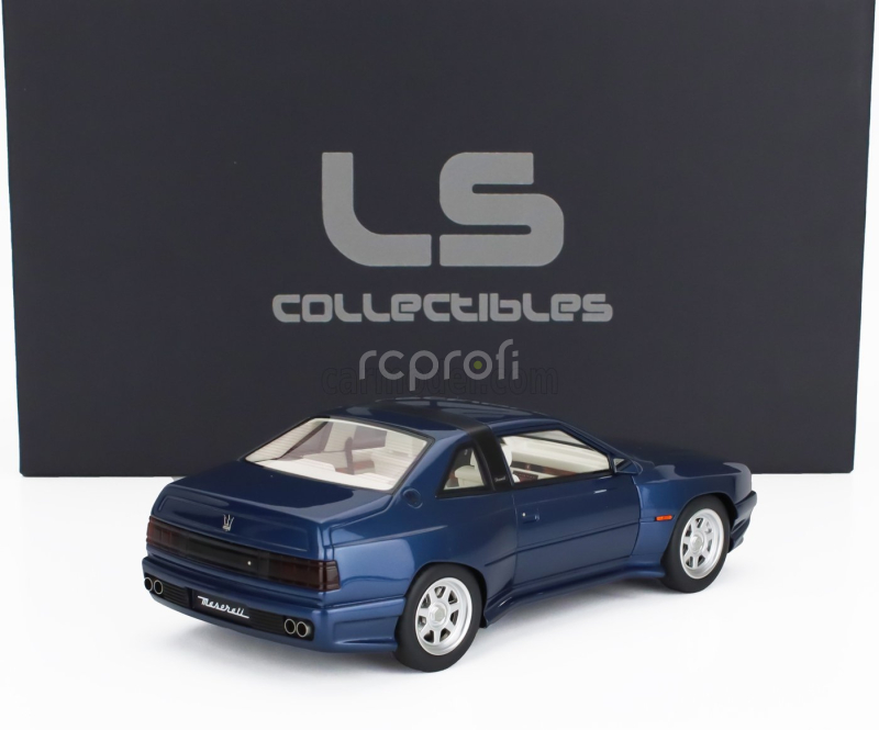 Ls-collectibles Maserati Shamal 1989 1:18 Blue Met