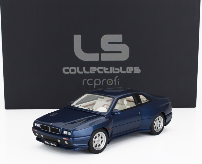 Ls-collectibles Maserati Shamal 1989 1:18 Blue Met