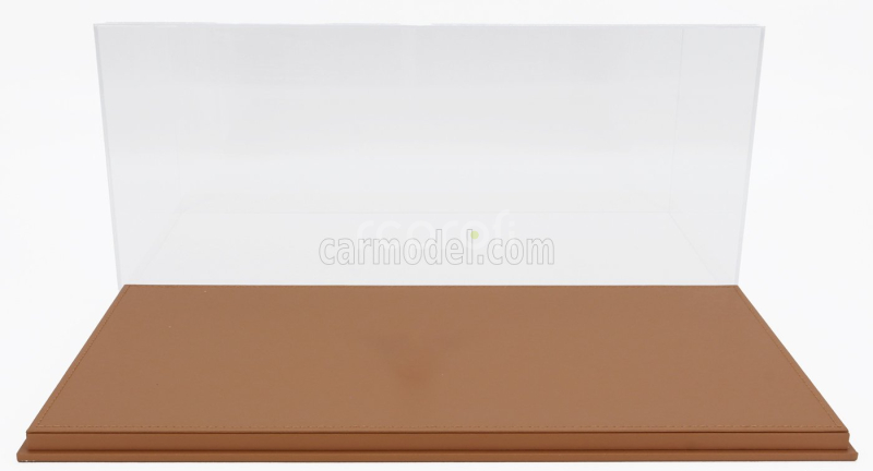 Luxbox Vetrina display box Base In Ecopelle Beige - Synthetic Leather Base Beige - Lungh.lenght 45.8 Cm  X Largh.width 25.1 Cm X Alt.height 20.6 Cm (altezza Interna Cm 18.5) 1:12 Beige