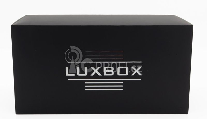 Luxbox Vetrina display box Base In Ecopelle Rossa 1:18, červená