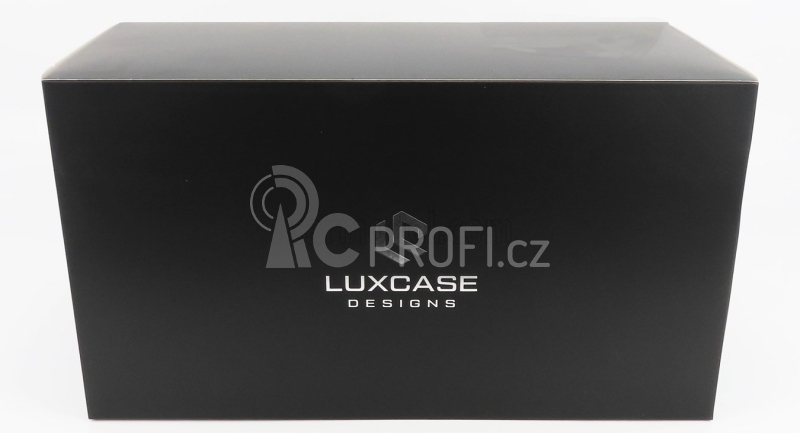 Luxcase Vetrina display box Base In Ecopelle Rossa 1:12, červená