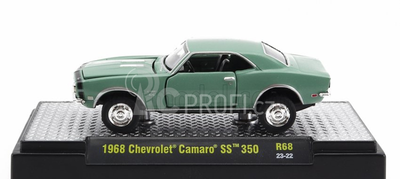 M2-machines Chevrolet Camaro Ss 350 Coupe 1968 1:64 Zelená