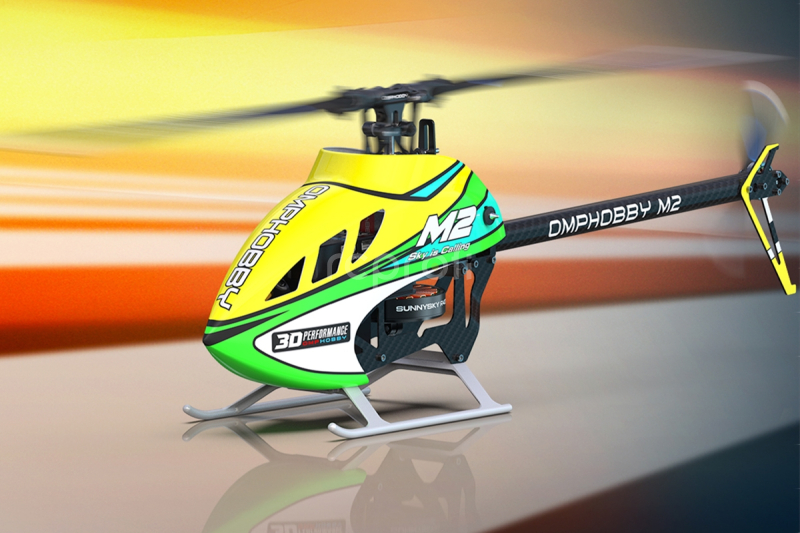 RC vrtulník M2 V3 Pro, oranžová
