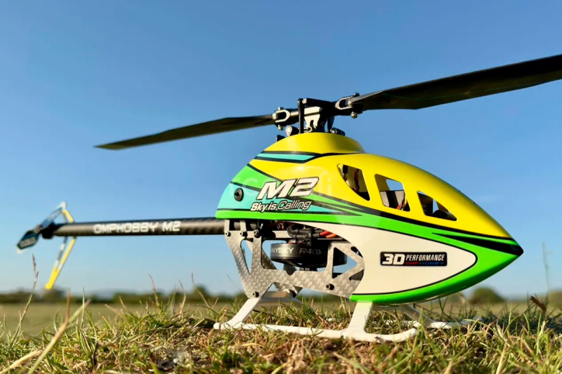 RC vrtulník M2 V3 Pro, oranžová