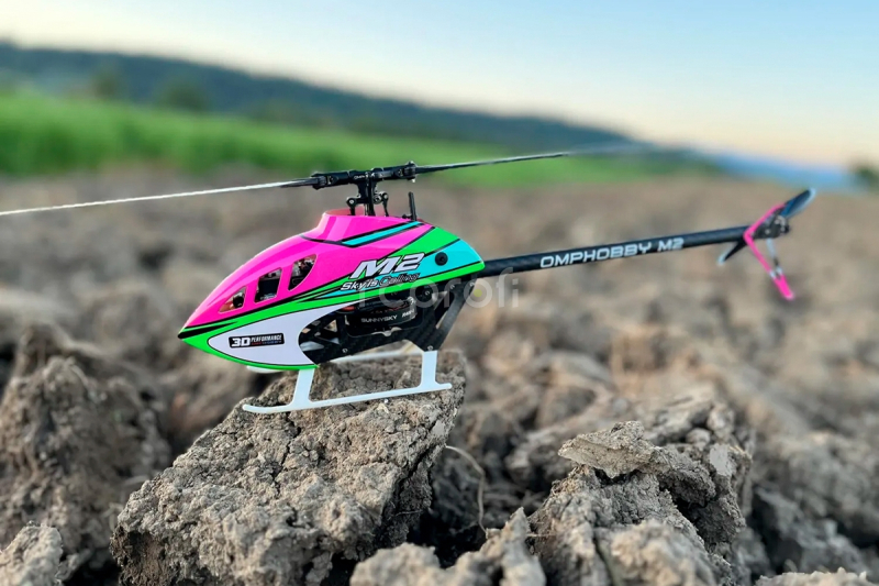 RC vrtulník M2 V3 Pro, růžová