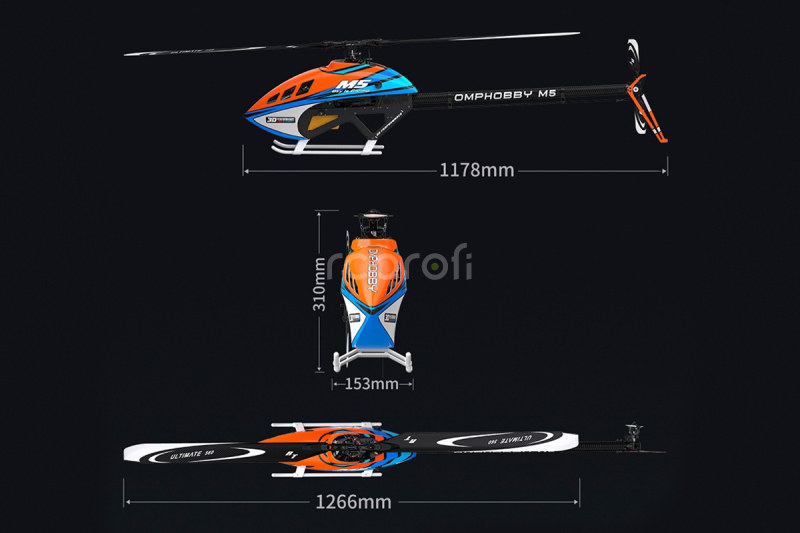 M5 kit (pro mini serva) - žlutá
