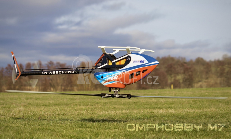 RC vrtulník M7 stavebnice, oranžová