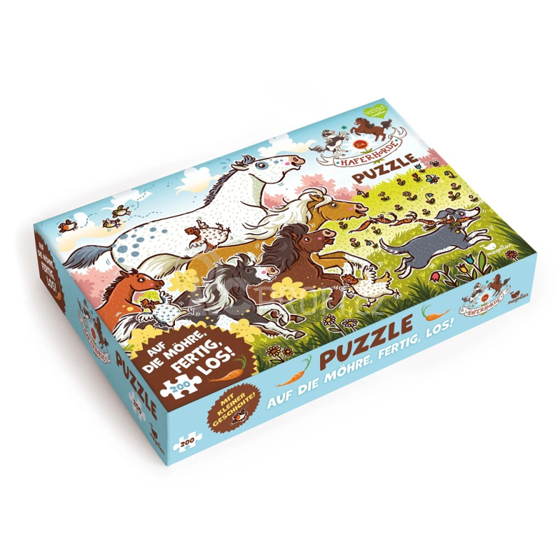 Magellan Puzzle Ovesná parta závod o mrkvičku