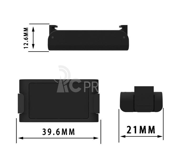 Magnetic Adapter for DJI Action 2 (Type 3)