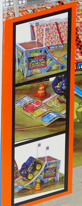 Maisto Accessories Diorama - Set Build Monster Truck Arena 1:43 Šedomodrá