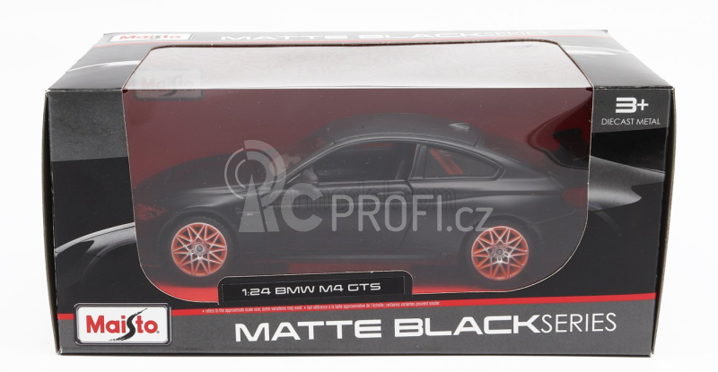 Maisto BMW 4-series M4 Gts Coupe (f82) 2016 1:24 Matt Black