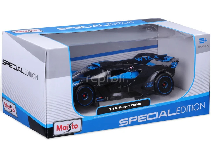 Maisto Bugatti Bolide 1:24 modrá metalíza