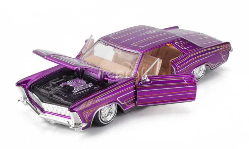 Maisto Buick Riviera Lowriders 1965 1:26 Purple Met