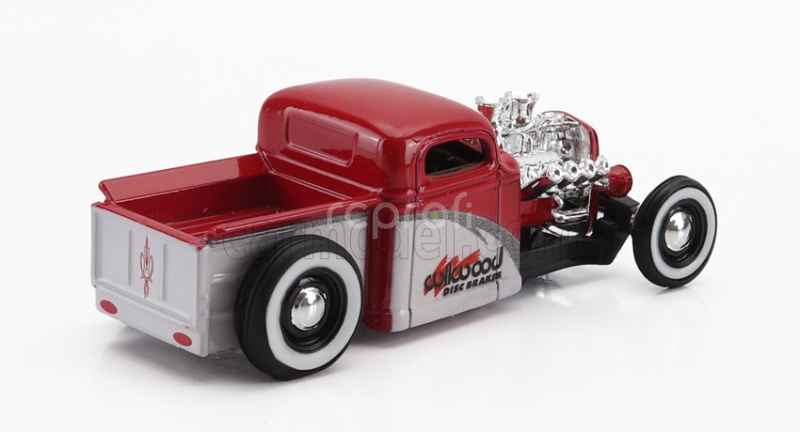 Maisto Chevrolet 454 Ss Pick-up With Trailer Car Transporter + Pick-up 1936 1:64 Bílá Červená