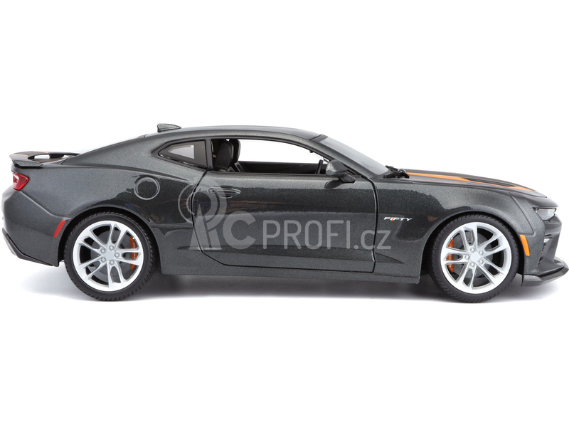 Maisto Chevrolet Camaro 2017 50. výročí 1:18 šedá metalíza