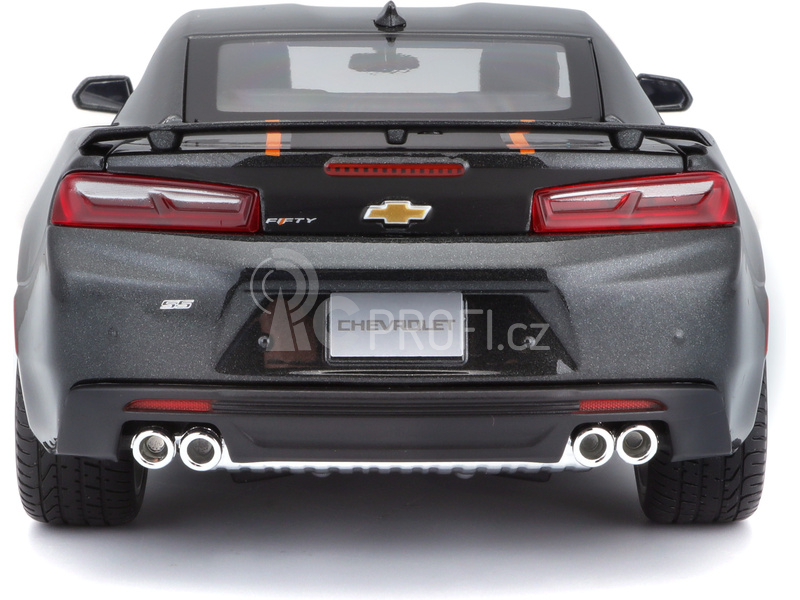 Maisto Chevrolet Camaro 2017 50. výročí 1:18 šedá metalíza