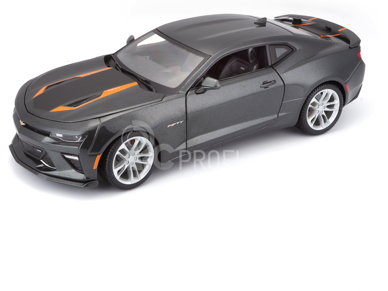 Maisto Chevrolet Camaro 2017 50. výročí 1:18 šedá metalíza