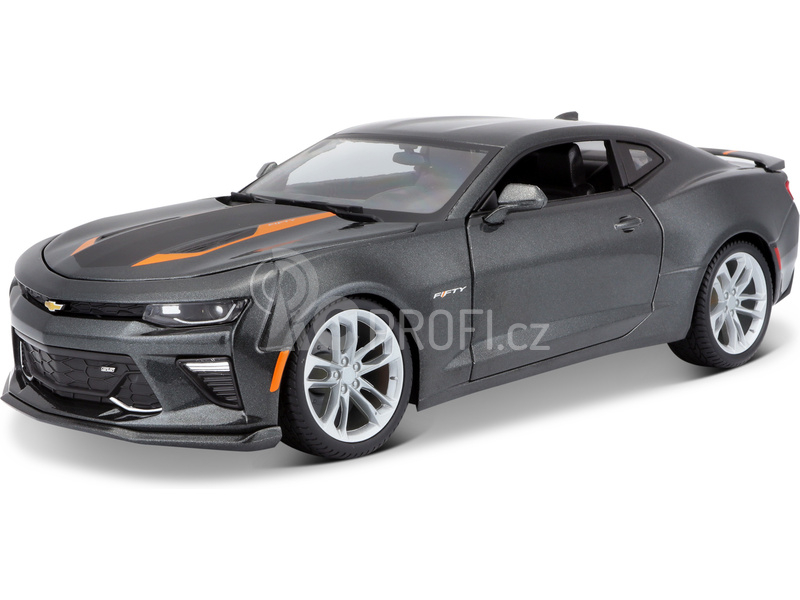 Maisto Chevrolet Camaro 2017 50. výročí 1:18 šedá metalíza