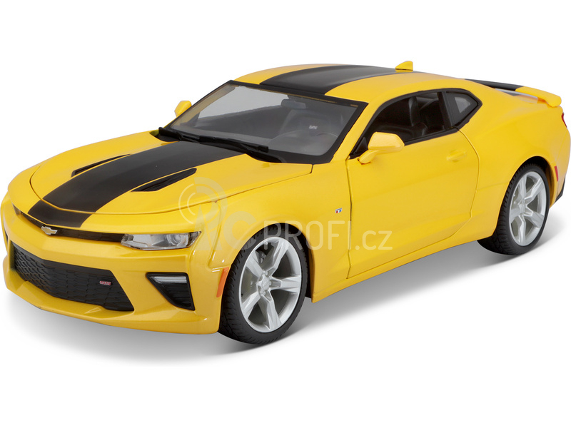 Maisto Chevrolet Camaro SS 1:18 žlutá metalíza