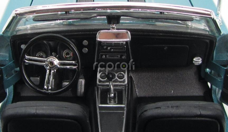 Maisto Chevrolet Camaro Ss 396 Convertible 1968 1:18 Světle Modrá Met