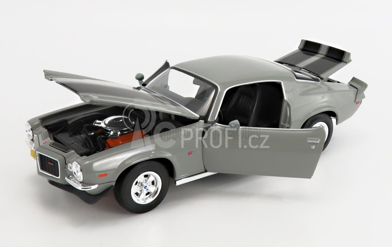 Maisto Chevrolet Camaro Z/28 Coupe 1971 1:18 Grey Met