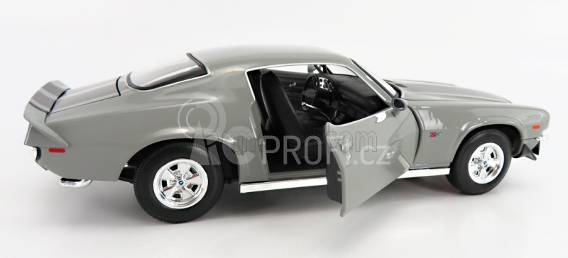 Maisto Chevrolet Camaro Z/28 Coupe 1971 1:18 Grey Met