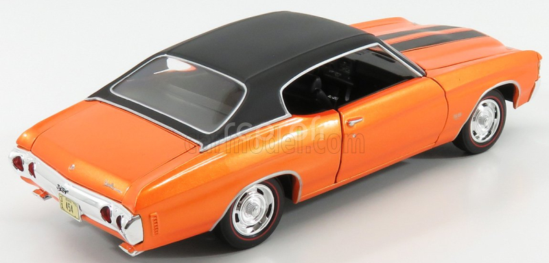 Maisto Chevrolet Chevelle Ss 454 Coupe 1971 1:18 Oranžová Matná Černá
