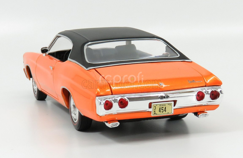 Maisto Chevrolet Chevelle Ss 454 Coupe 1971 1:18 Oranžová Matná Černá