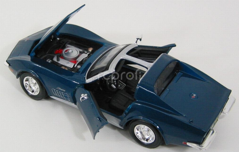 Maisto Chevrolet Corvette Stingray 1970 1:24 Blue Met