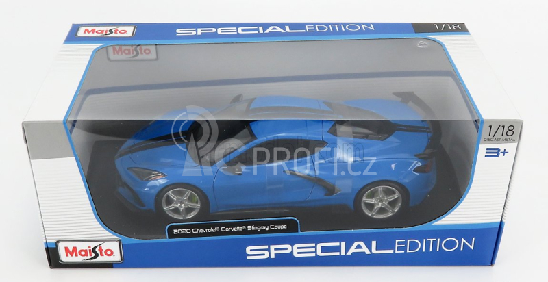 Maisto Chevrolet Corvette Stingray 2020 1:18 Blue
