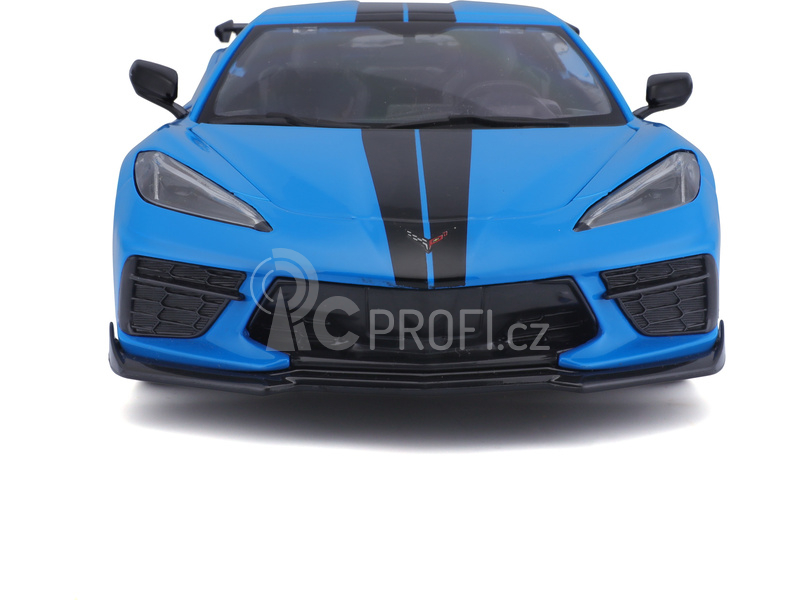 Maisto Chevrolet Corvette Stingray Coupe 2020 1:18 modrá