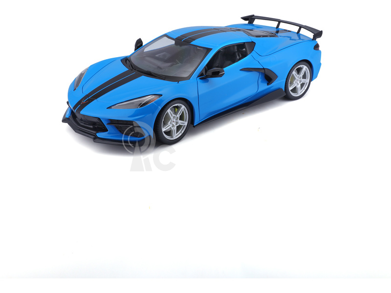 Maisto Chevrolet Corvette Stingray Coupe 2020 1:18 modrá