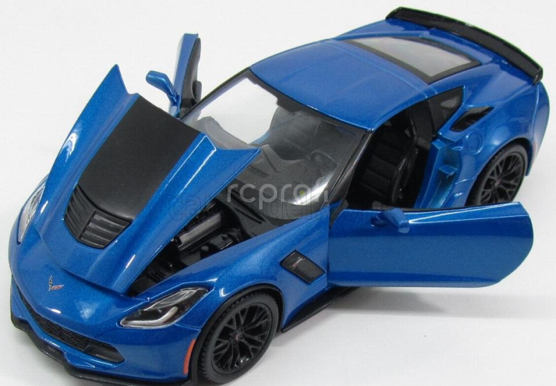 Maisto Chevrolet Corvette Z06 C7 Coupe 2015 1:24 Blue Met