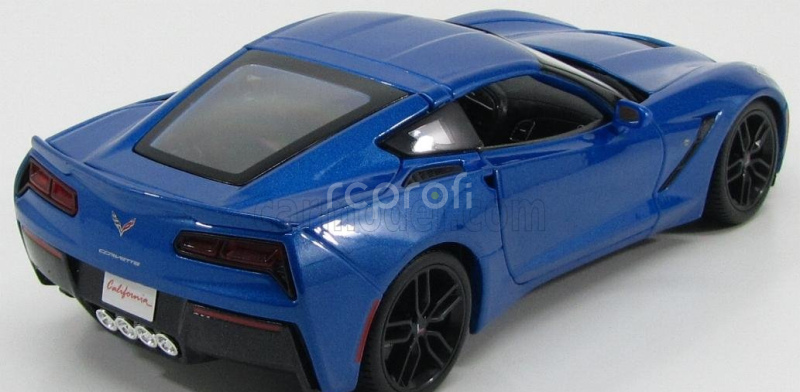 Maisto Chevrolet Corvette Z51 Coupe Stingray 2014 1:18 Blue Met