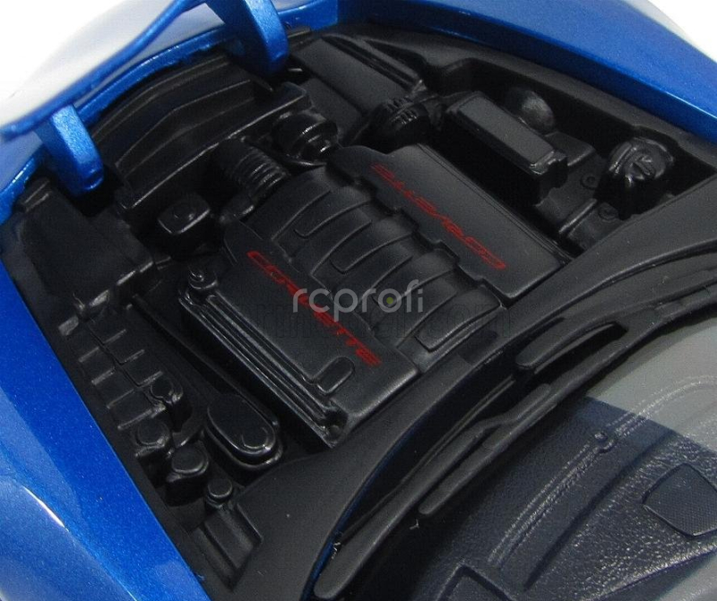 Maisto Chevrolet Corvette Z51 Coupe Stingray 2014 1:18 Blue Met