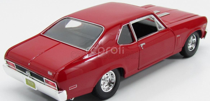 Maisto Chevrolet Nova Ss Coupe 2-door 1970 1:18 Red