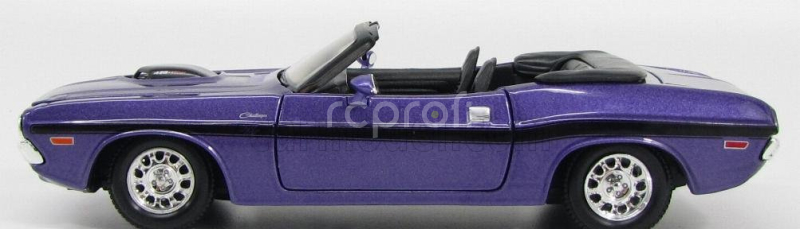Maisto Dodge Challenger R/t 426 Hemi Convertible 1970 1:24 Fialová Se Potkala S Černou